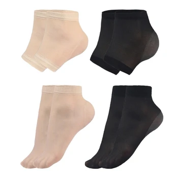 1 Пара носков для восстановления потрескавшихся пяток Увлажняющие носки для сухих потрескавшихся стоп Гелевые носки для лечения потрескавшихся пяток