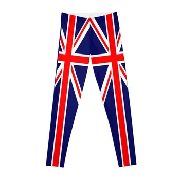Классические леггинсы Union Jack Спортивные штаны для спортивного комплекта Женские леггинсы с высокой талией