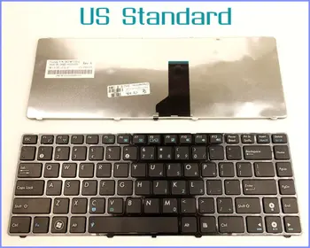 Клавиатура Американской английской Версии для ноутбука ASUS N43S N43SL N43SN X42 X43 X43J UL30 UL80 P42 UL80V UL80A UL30A С ЧЕРНОЙ РАМКОЙ