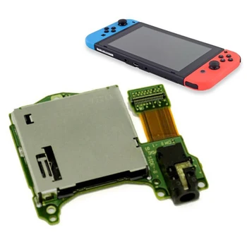 Разъем для наушников, устройство чтения игровых карт, замена деталей консоли Nintendo Switch