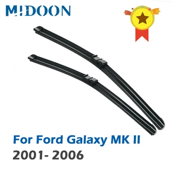 Щетки Передних Стеклоочистителей MIDOON Wiper RHD и LHD Для Ford Galaxy MK II 2001-2006 Лобовое Стекло Лобовое Стекло Переднее 28 