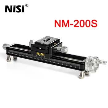 Направляющая Макро-Фокусировки NISI NM-200S с Быстрой Регулировкой для Зеркальной камеры, Вращающийся на 360 Градусов Зажим с Винтом 1/4 для фотосъемки