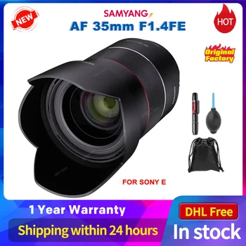 Samyang AF 35mm f/1.4 II FE для Sony E Автофокусный Мотор Объектива Камеры Полнокадровая Лента для Декораций Звездное Небо Ночной Вид