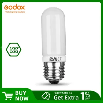 Моделирующая лампа Godox 250 Вт E27 Light Лампа освещения для Godox Studio Flash DE300 DE400 SK300 SK400 QT600