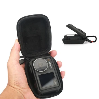 Подходит для экшена 3/4 Мини Защитная сумка для хранения аксессуаров спортивной камеры Черный Серый 10*7.2*4.2 см