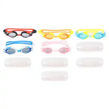 Детские Плавательные Очки Goggle Детские Плавательные Очки Clear View Eye Wear Плавательные Очки PC Eyeglass для Мальчиков И Девочек