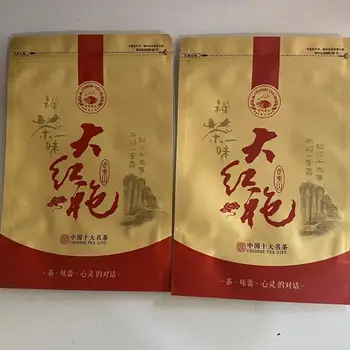 500 г чайного пакетика Дахунпао В пакетиках на молнии Китайский Черный чай с дымчатым вкусом Wuyi Moutain, Самоуплотняющийся пакетик, Китайский пакет для упаковки чая Da hong pao