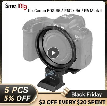 Комплект поворотных пластин SmallRig для Canon EOS R5/ R5C/ R6/ R6 Mark II с горизонтальным креплением к вертикали для Canon R Series 4300