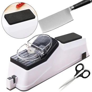 Точилка для ножей Профессиональные Электрические Точилки для ножей Бытовые Перезаряжаемые Точилки Инструмент для быстрой заточки Лезвия тонкой заточки