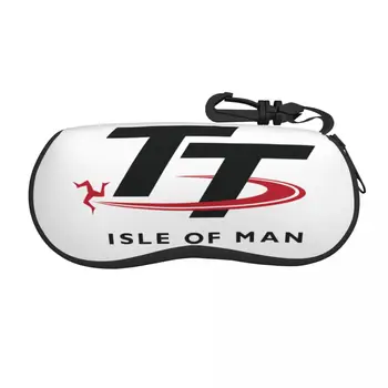 Солнцезащитные очки Isle Of Man TT Races Мягкий чехол Неопреновая мотоциклетная спортивная оболочка на молнии, футляр для очков, изготовленная на заказ защитная коробка для очков