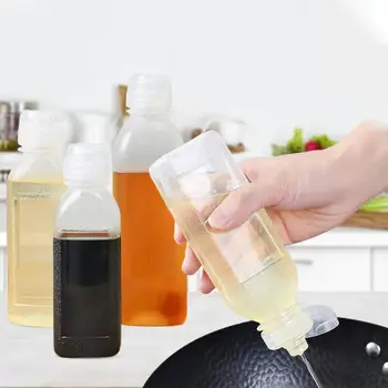Бутылка для дозирования масла, высококачественные бутылки для приправ, пластиковые креативные кухонные масленки для оливкового масла, кухонные принадлежности, Масляный бак