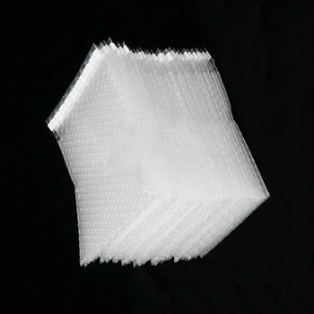 100шт самоуплотняющихся прозрачных пузырьковых пакетов разных размеров Пластиковые упаковочные конверты Полиэтиленовые рулонные пакеты