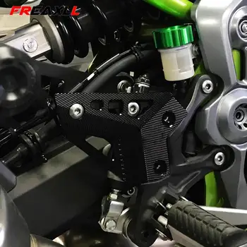 Для Kawasaki Z900 2017 Подножка Защита пятки Защитная пленка Крепление Защита пятки Протектор Аксессуары для мотоциклов
