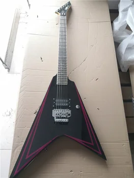 Новая электрогитара AEXI-600 black, изготовленная на заказ китайской гитарной фабрикой, накладка для пальцев из розового дерева, в наличии 62 E S P