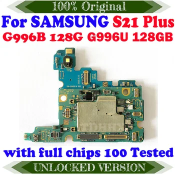 100% Оригинальная Разблокировка Mainbaord Для Samsung Galaxy S21 Plus G996B G996U С Полной Чиповой Материнской Платой Android OS Logic Baords Plate