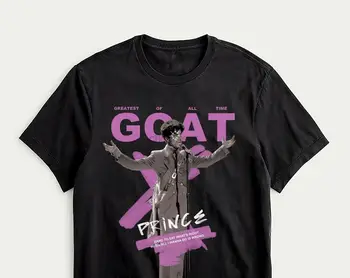Футболка Prince, рубашка Purple Rain GOAT, Величайшая футболка Всех времен, Фильмы, фанк, R & B, рок, Lovesexy 1999, Официальная рубашка, Рубашка Унисекс