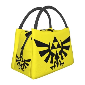 The Legend Of Zeldas, изолированная сумка для ланча для женщин, аниме-игра, сменный холодильник, термобокс для Бенто, Работа, путешествия