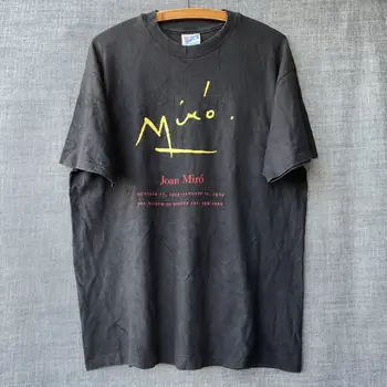 Винтажная футболка художника из Нью-Йорка Жоана Миро МОМА 90-х годов