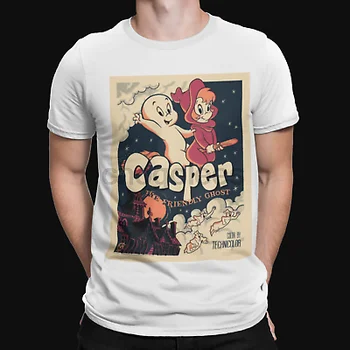 Футболка Casper The Friendly Ghost - Ретро-Постер - 80-е - ТВ - Мультфильм - Film