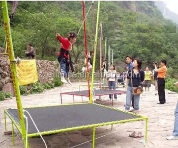 Детский банджи-батут, оборудование для прыжков