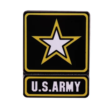 Эмалевая булавка для значка армии Соединенных Штатов
