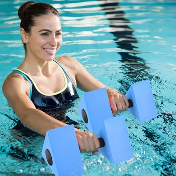 Вес для воды 2шт для упражнений в бассейне, вес для аквааэробики, тренажеры для взрослых
