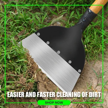 Многофункциональная лопата для уборки сада на открытом воздухе, Стальная Плоская лопата, Лопата для льда, инструменты для прополки на ферме, Садовые инструменты