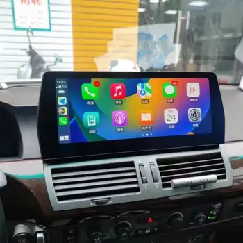 12,3-Дюймовый Android 13 Carplay Radio Для BMW 7 Серии E65 E66 2003-2007 Автомагнитола Беспроводная HD GPS Навигация Головное Устройство