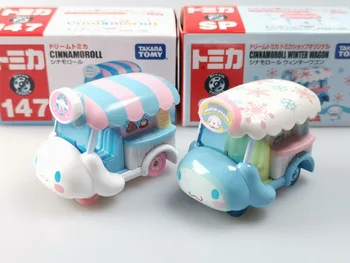 sanrio hello kitty Melody Cinnamon Dog модель автомобиля из сплава украшения для девочек и мальчиков подарки на день рождения украшения для комнаты орнаменты рисунок