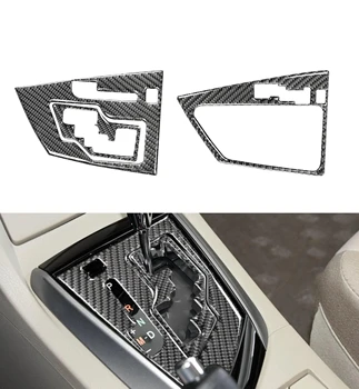 Наклейка для отделки панели переключения передач автомобиля Детали интерьера Toyota Corolla 2014 2015 2016 2017 2018 из углеродного волокна
