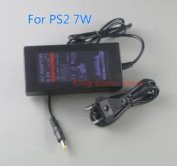 5 шт./лот Для PS2 7 Вт ЕС США Адаптер Переменного Тока Источник Питания Зарядное Устройство Шнур для Playstation PS2 Slim Серии 70001 7004 7008 700x Постоянного тока 8,5 В