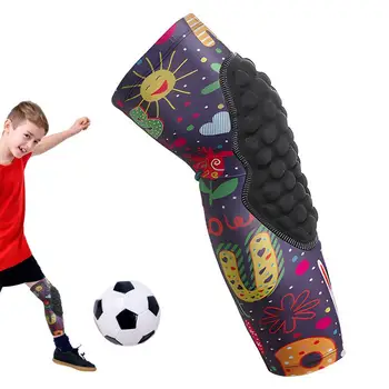 Футбольные наколенники Защитный наколенник /налокотник для рук Дышащий Защитный чехол для спортивного снаряжения для баскетбола, велоспорта, катания на коньках