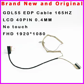Новый Оригинальный Ноутбук LCD FHD EDP Кабель Для Dell G15 5510 5511 5515-165 Гц 40PIN БЕЗ Кабеля Для Сенсорного Экрана 052NPC DC02C00S100