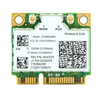 Оригинальная беспроводная карта 2230BN 2230BNHMW 04W3765 300M + BT4.0 Mini PCIe