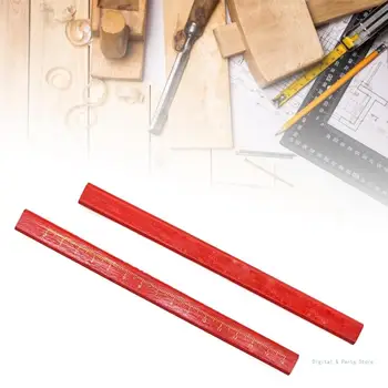 M17F 12 × Плотницкие карандаши, восьмиугольные твердые черные плотницкие карандаши, строительный карандаш для разметки древесины, бетона