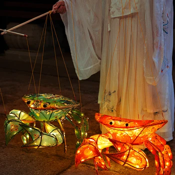 Фестиваль середины осени нематериальное культурное наследие бамбуковый плетеный фонарь с ручной подсветкой Ручной работы в традиционном древнем стиле palace la