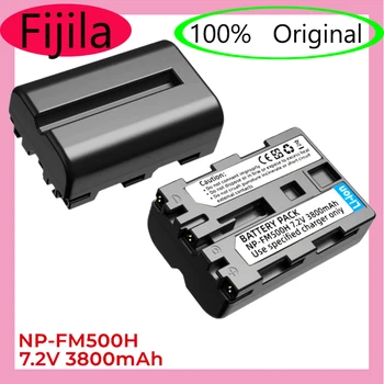 NP-FM500H 1 упаковка Сменный аккумулятор 3800 мАч для Sony Alpha A57/A58/A65/A68/A77/a99/A100/A200/A300/A500 совместим с оригинальным