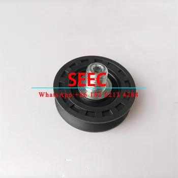 Ролик для подвешивания двери лифта SEEC 48*13.5*6002 Запасные части для лифта Черное колесо D48mm W13.5mm Подшипник 6002