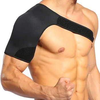 Бандаж для поддержки плеча, Правое /Левое плечо, Дышащая Регулируемая Поддержка плеча от боли