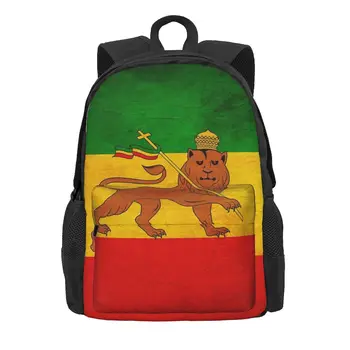 Флаг Льва Иуды Рюкзаки Большой Емкости Детская Школьная Сумка Через Плечо Рюкзак Для Ноутбука Модный Дорожный Рюкзак